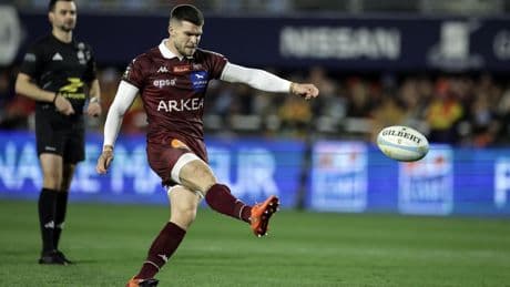 Top 14: l’UBB avec Jalibert, Penaud et Bielle-Biarrey pour valider sa qualification