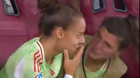 Italy players caught laughing at Chloe Kelly moments before England equaliser