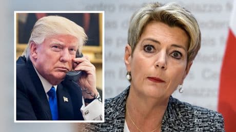 Bundespräsidentin blamiert - Verpatztes Trump-Telefonat kostet Schweiz Milliarden