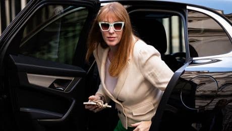 Angela Rayner arrives for Cabinet meeting in striking sunglasses as row over her tax affairs rumbles on