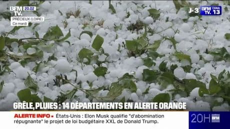 "Je n'ai jamais vu ça de ma vie": le centre-est de la France frappé par un puissant orage