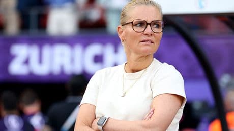 Sarina Wiegman admits she ‘felt tension’ before England’s bounce back Euro 2025 win