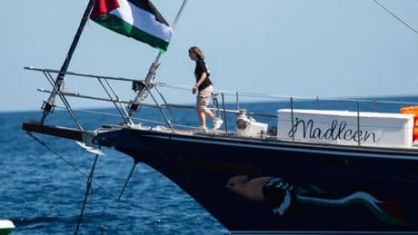 Krieg in Nahost: Aktivistenschiff mit Thunberg an Bord auf dem Weg nach Gaza von Israel gestoppt