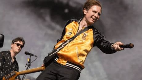 Doctor Who star stuns Glastonbury crowd by making surprise cameo on stage with Franz Ferdinand