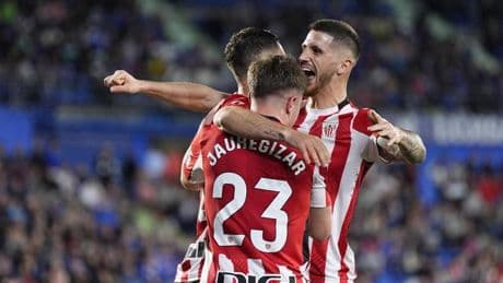 El Athletic sella su pase para la Champions y complica el final de Liga del Getafe