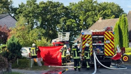 Brände: 62-Jähriger stirbt bei Wohnungsbrand im Emsland