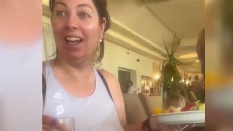 Mum can't believe what son, 6, brings back from all inclusive buffet