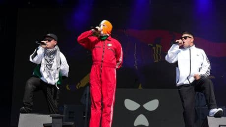 Glastonbury mixed pop and politics long before the Bob Vylan controversy