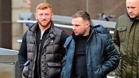 Suspect accused of assassinating gangsters Ross Monaghan and Eddie Lyons in court wait
