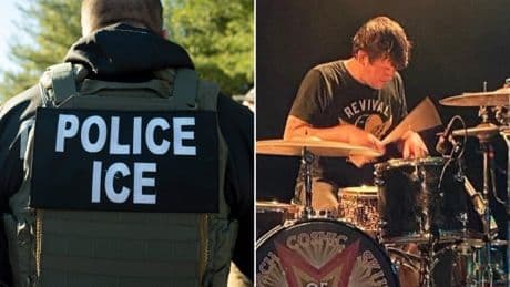 Rock band cancels tour after drummer hauled off plane and detained by US border control