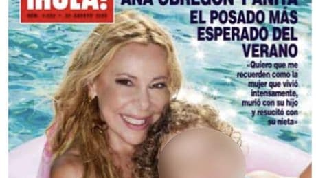 Ana Obregón quiere que la recuerden como «la mujer que murió con su hijo y que resucitó con su nieta»