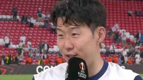 Emotional Son Heung-min sums up Spurs victory perfectly - 'Maybe I will miss the flight!'