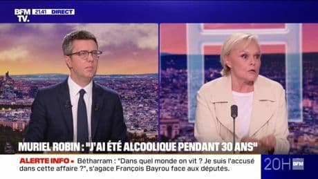 "Prenez un moment et arrêtez-vous sur votre consommation", Muriel Robin invite les gens à questionner leur relation à l'alcool
