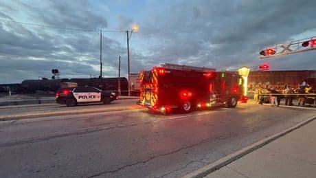 Child among multiple victims after train slams into cars and pedestrians on Ohio bridge