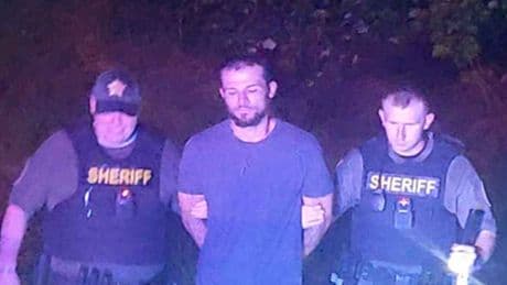 Suspect accused of running from police and then asking for help after getting lost in woods