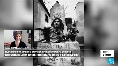 Père-Lachaise or bust: Four decades later, stolen Jim Morrison relic recovered on the other side