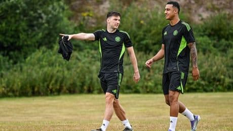 Kieran Tierney blown away by 'machine' Celtic teammate he can't wait to play with after watching from afar for years