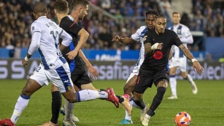 Raphinha, el jugador más brillante