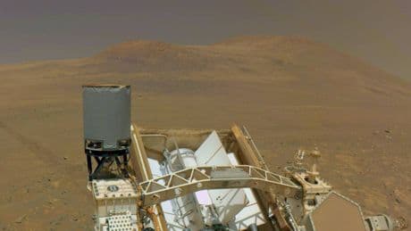 El Perseverance de la NASA se adentra en el 'Cocodrilo' de Marte y le da "un mordisco"