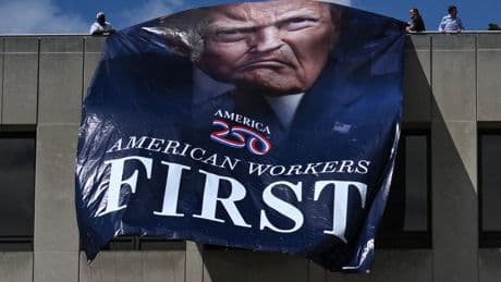 Trump orders end union protections for 450,000 federal workers in ‘largest union busting in American history’