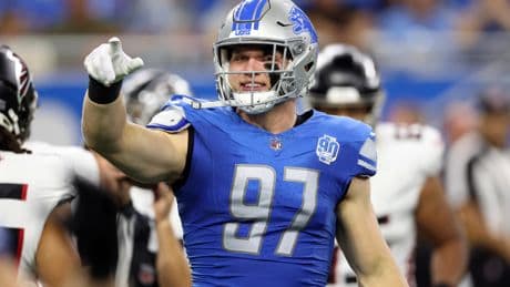 Lions’ Aidan Hutchinson cleared to return after gruesome leg injury