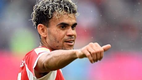 Luis Díaz ya desequilibra en el Bayern
