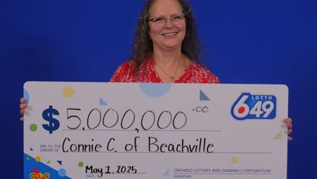 ‘I did it’: Ontario woman almost misses out on cashing in for $5M lottery win