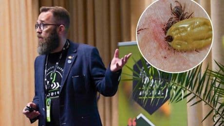 Ilari Sääksjärvi, profesor, sobre las garrapatas ante las altas temperaturas: “La gente suele pensar que las ciudades son zonas libres de ellas”
