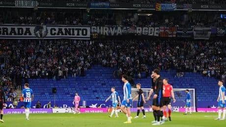 Extenso informe de 14 denuncias de LaLiga en el derbi catalán