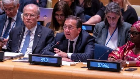 Washington tilda de bofetada a las víctimas de Hamás una conferencia de la ONU sobre la solución de los dos Estados