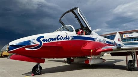 CF Snowbirds to put on a show over Edmonton on Wednesday