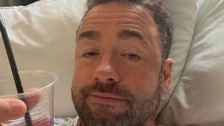 Jason Manford shares 'painful' update from hospital bed after cancelling four shows