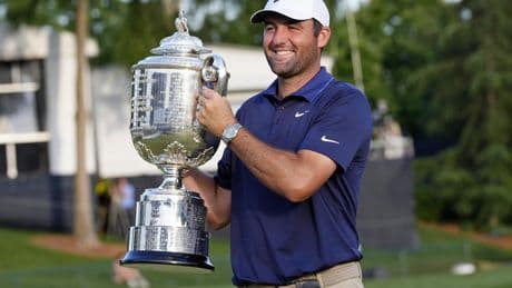 Golf: le N.1 mondial Scottie Scheffler remporte le Championnat PGA