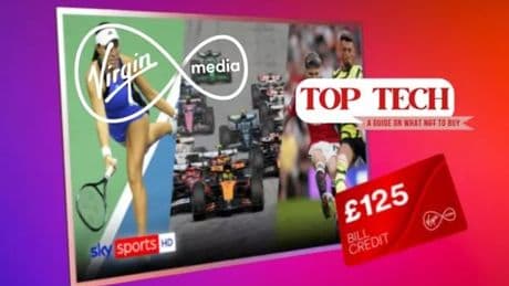 Top Tech: Virgin Media offers two months free with £125 discount – but it ends in hours