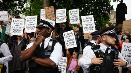 Met’s Counter Terror police arrest Palestine Action activists in dawn raids ahead of fresh protests