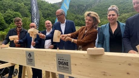 Alpes-de-Haute-Provence: la première pierre du futur casino posée à Digne-les-Bains