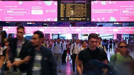 İtalya'daki ulusal grev demiryolu ulaşımını etkiliyor