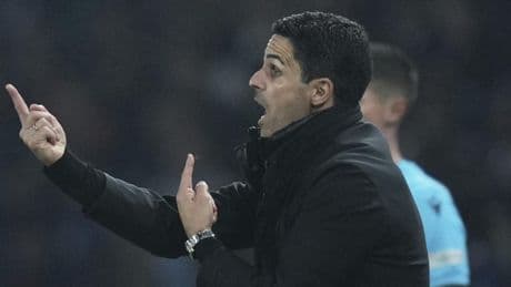 Arteta, cariacontecido: "El portero les ha ganado la eliminatoria"