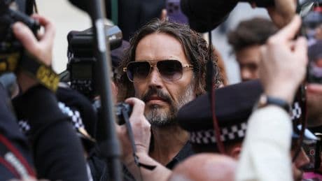 Russell Brand appears in court for first time to face rape and sexual assault charges
