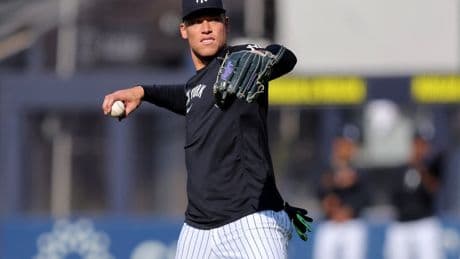 Aaron Judge takes big step toward Yankees outfield return