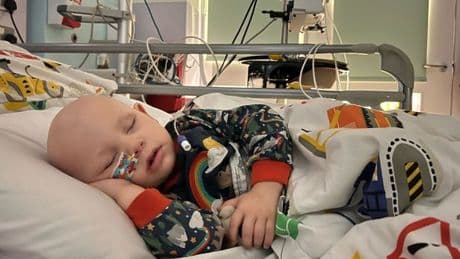 Boy diagnosed with two cancers before age 3 after parents spotted unusual sign
