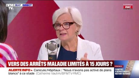 Catherine Vautrin, ministre de la Santé, affirme que la fraude aux arrêts maladie est "une trahison"