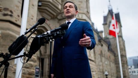Poilievre to address his caucus today, before they return to the House without him