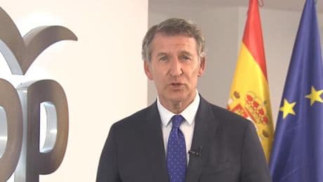 Feijóo acusa al Gobierno de "renunciar a ejercer la autoridad del Estado" y usar Torre Pacheco para tapar su corrupción