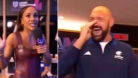 Soccer Aid forced to apologise as Tyson Fury drops F-bomb on live TV