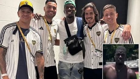 Paul Pogba reunites with former Man United team-mates at Club World Cup as he continues hunt for new club after return from doping ban