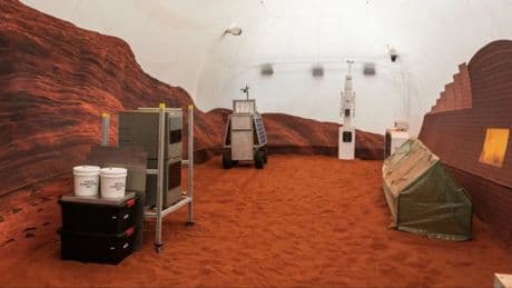 Así es el hábitat 3D de la NASA donde los humanos se prepararán para vivir Marte