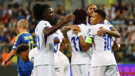 Tombeurs de l’Ukraine, les Bleus font un premier pas vers le Mondial 2026