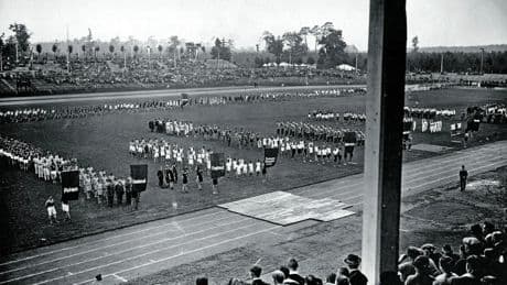 Frankfurt vor 100 Jahren: Olympia im Waldstadion