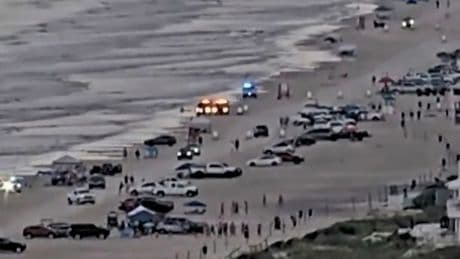 Honeymoon horror as Florida man dies in freak lightning strike on beach in front of wife